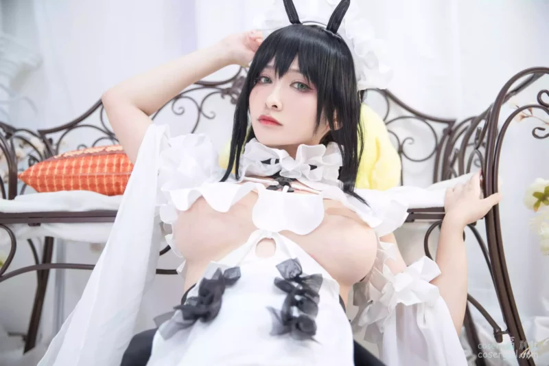 洛璃 LoLiSAMA 不挠女仆 美女图片在线欣赏-coser福利社