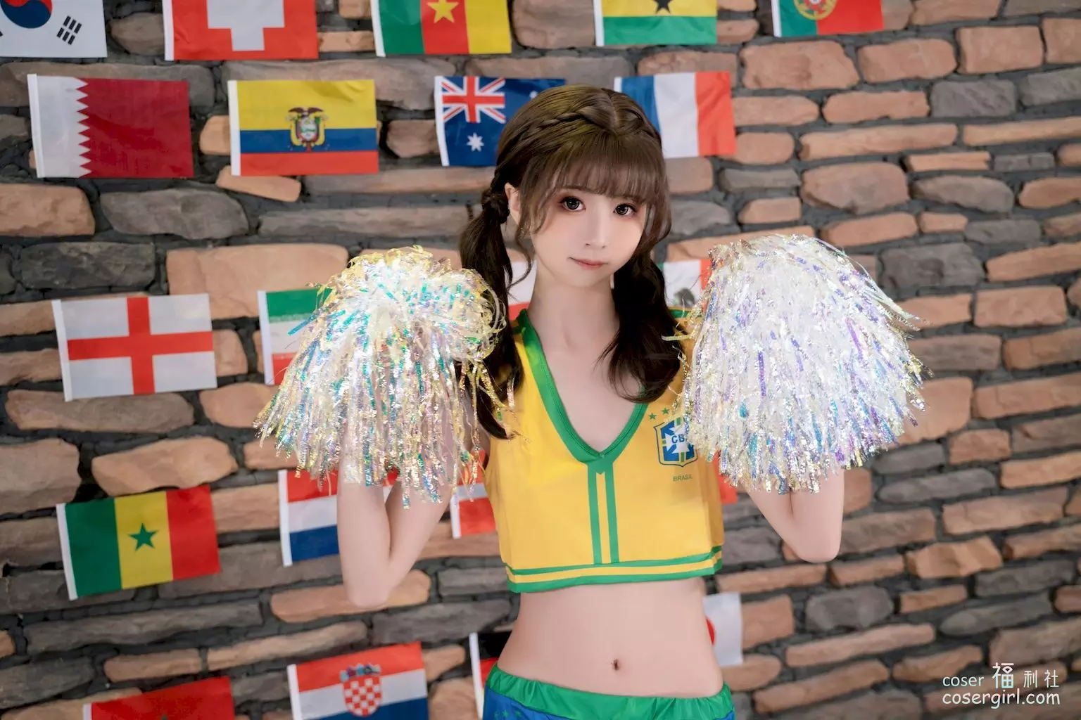 图片[8]-花音栗子-金鱼&喵小吉 足球宝贝 美女写真集图片欣赏 - coser福利社-coser福利社
