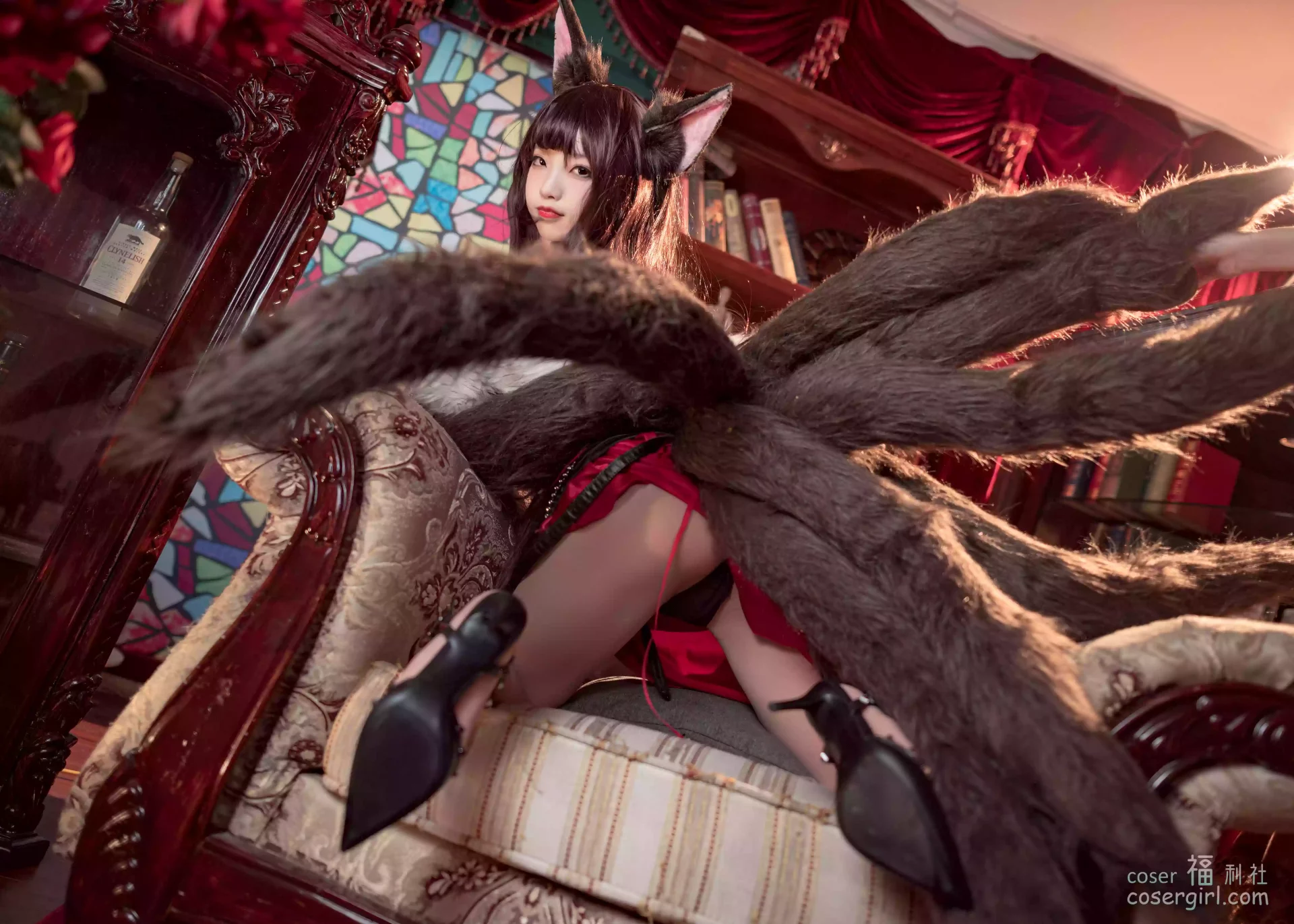 图片[1]-狐玖玖 碧蓝航线 - 赤城 美女写真图片欣赏 - coser福利社-coser福利社