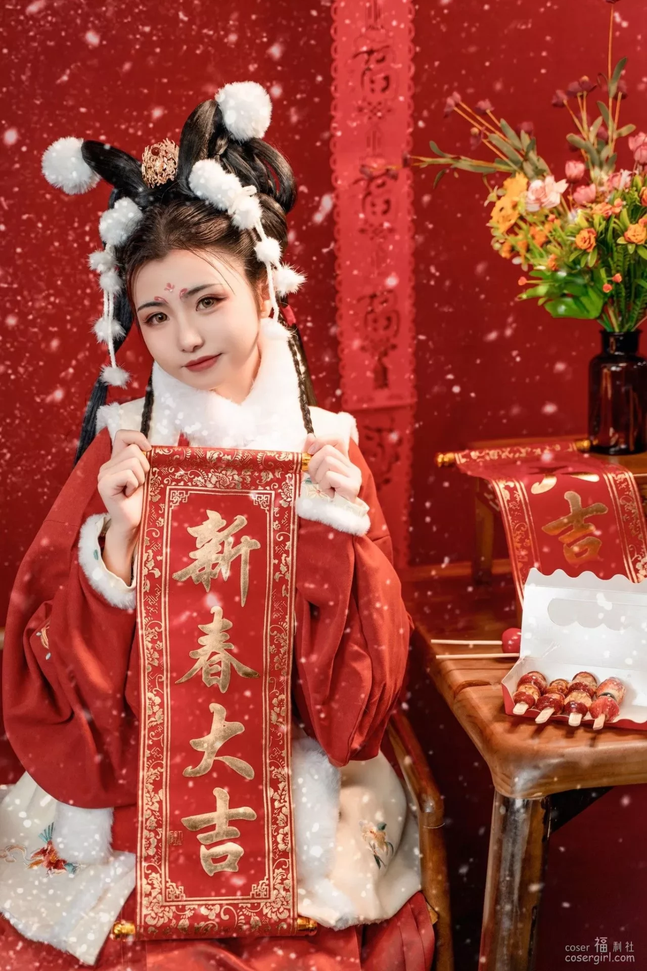 图片[6]-喵小吉-新年特辑•玉兔迎春 美女写真图片欣赏 - coser福利社-coser福利社