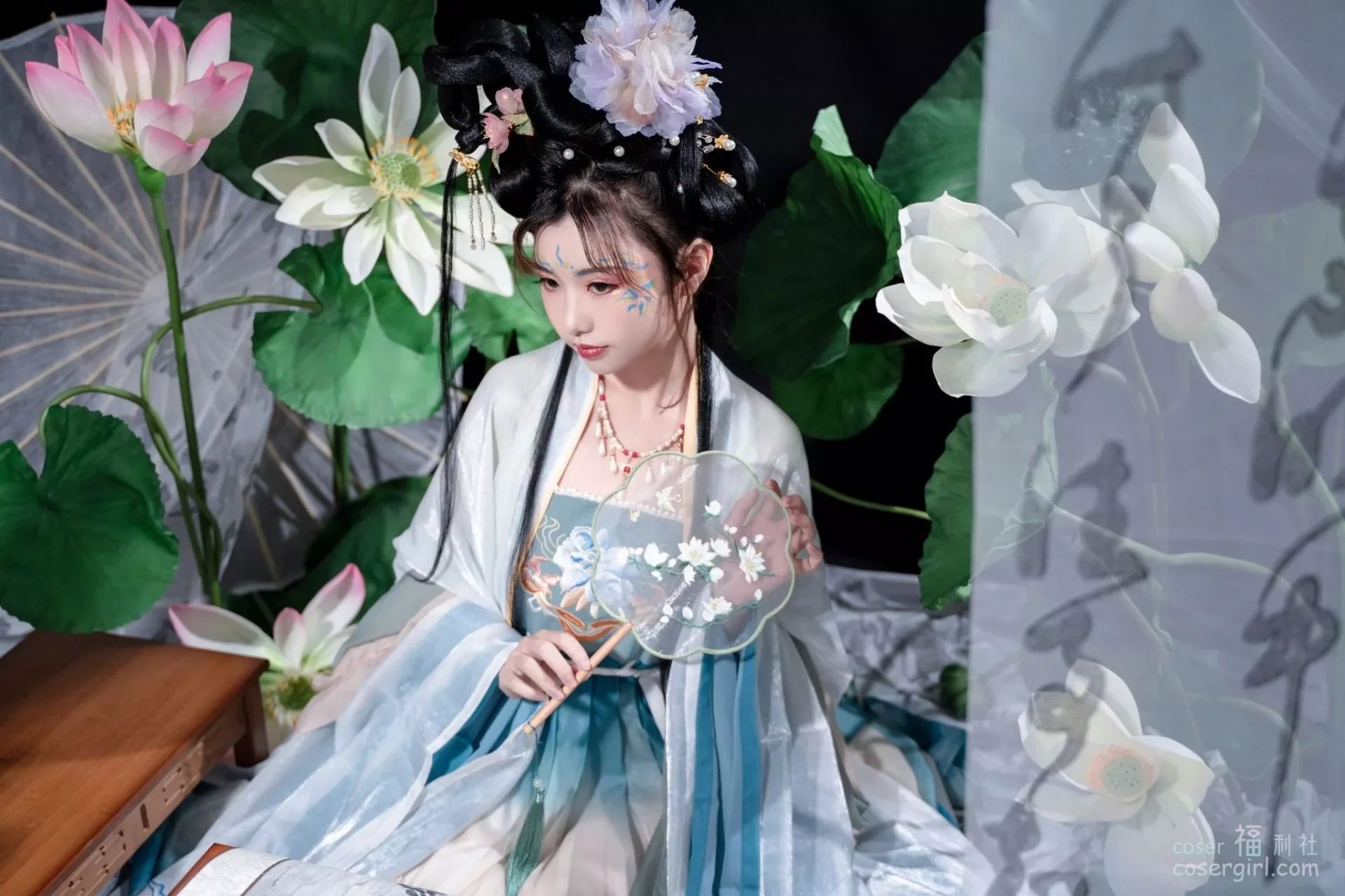 图片[5]-喵小吉-古风•月华清 美女写真图片欣赏 - coser福利社-coser福利社