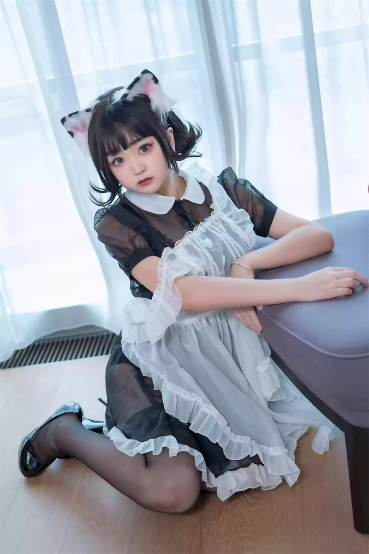 图片[7]-恩田直幸 奶牛猫女仆 美女写真集图片欣赏 - coser福利社-coser福利社