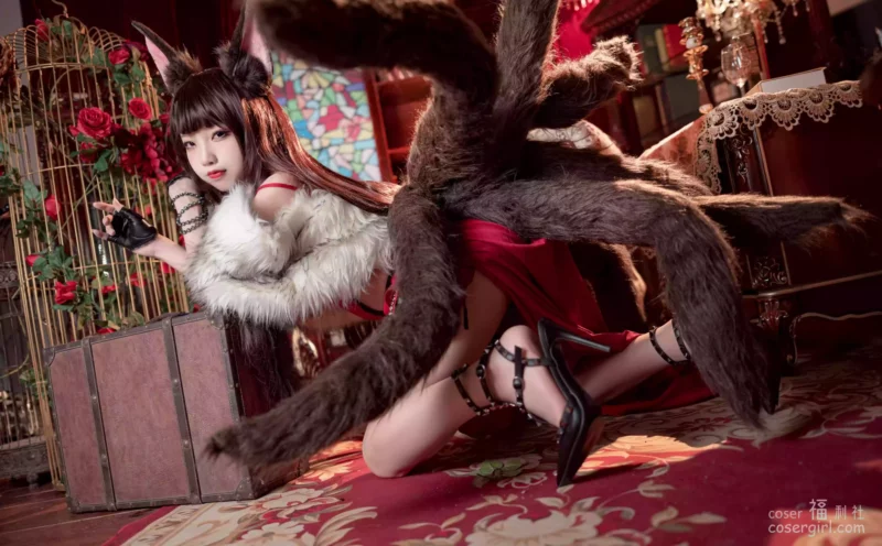 狐玖玖 碧蓝航线 - 赤城 美女写真图片欣赏-coser福利社