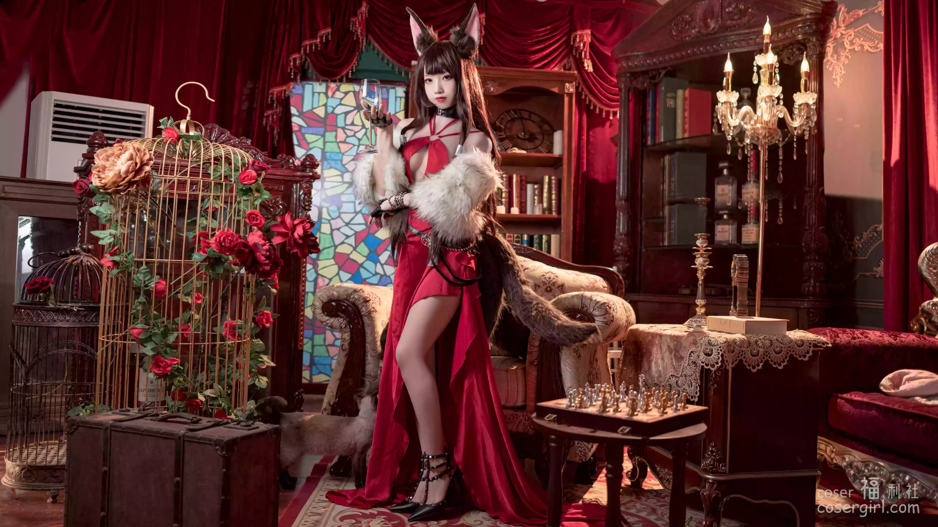 图片[6]-狐玖玖 碧蓝航线 - 赤城 美女写真图片欣赏 - coser福利社-coser福利社