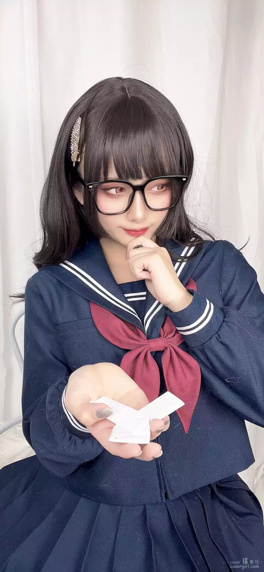 图片[3]-洛璃 LoLiSAMA 第一次的约会 美女写真图片欣赏 - coser福利社-coser福利社