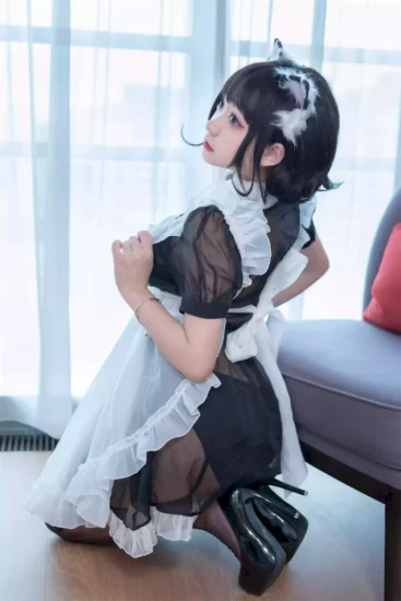 恩田直幸 奶牛猫女仆 美女写真集图片欣赏-coser福利社