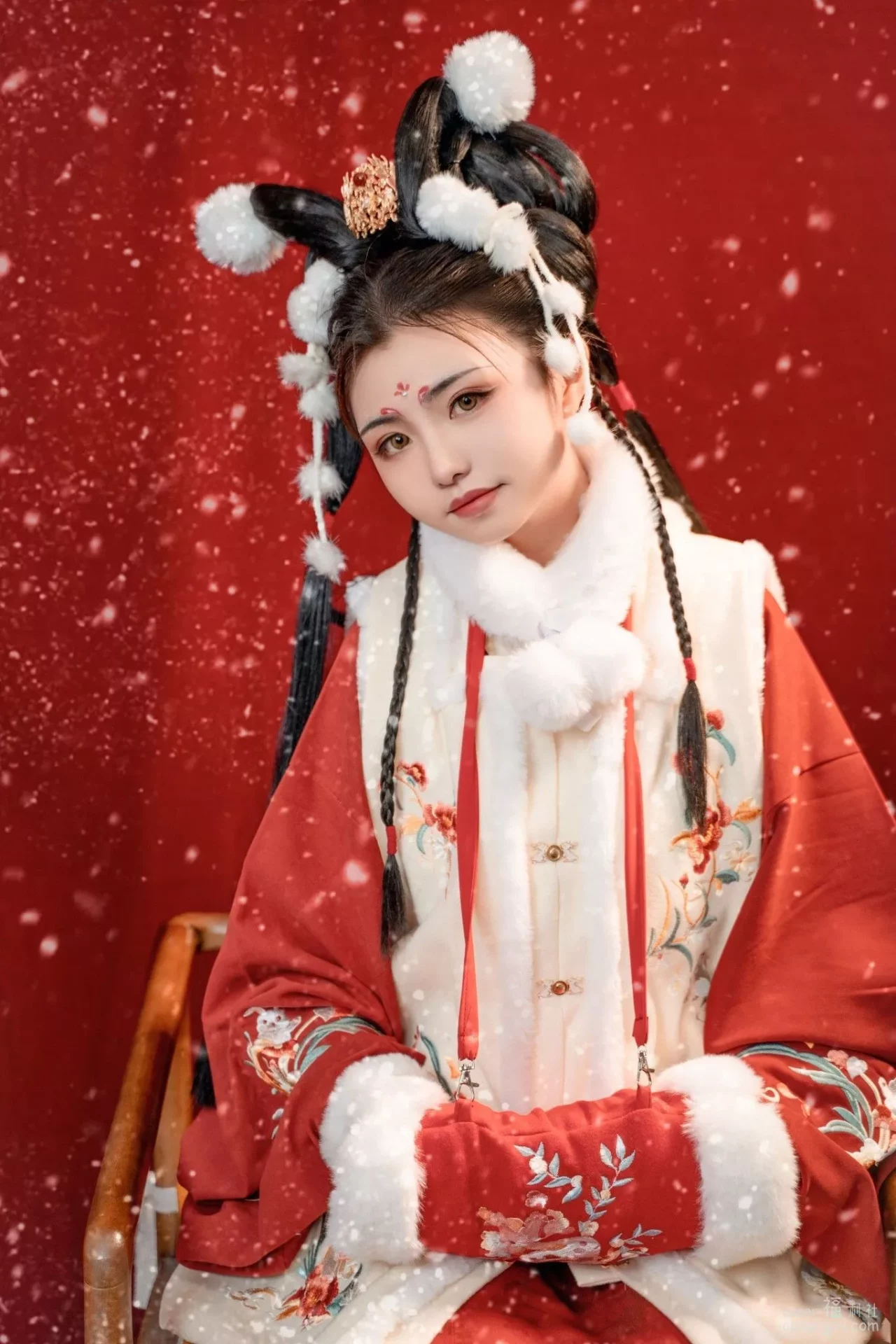 图片[1]-喵小吉-新年特辑•玉兔迎春 美女写真图片欣赏 - coser福利社-coser福利社