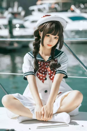 蠢沫沫 水手日记 美女写真图片在线欣赏-coser福利社