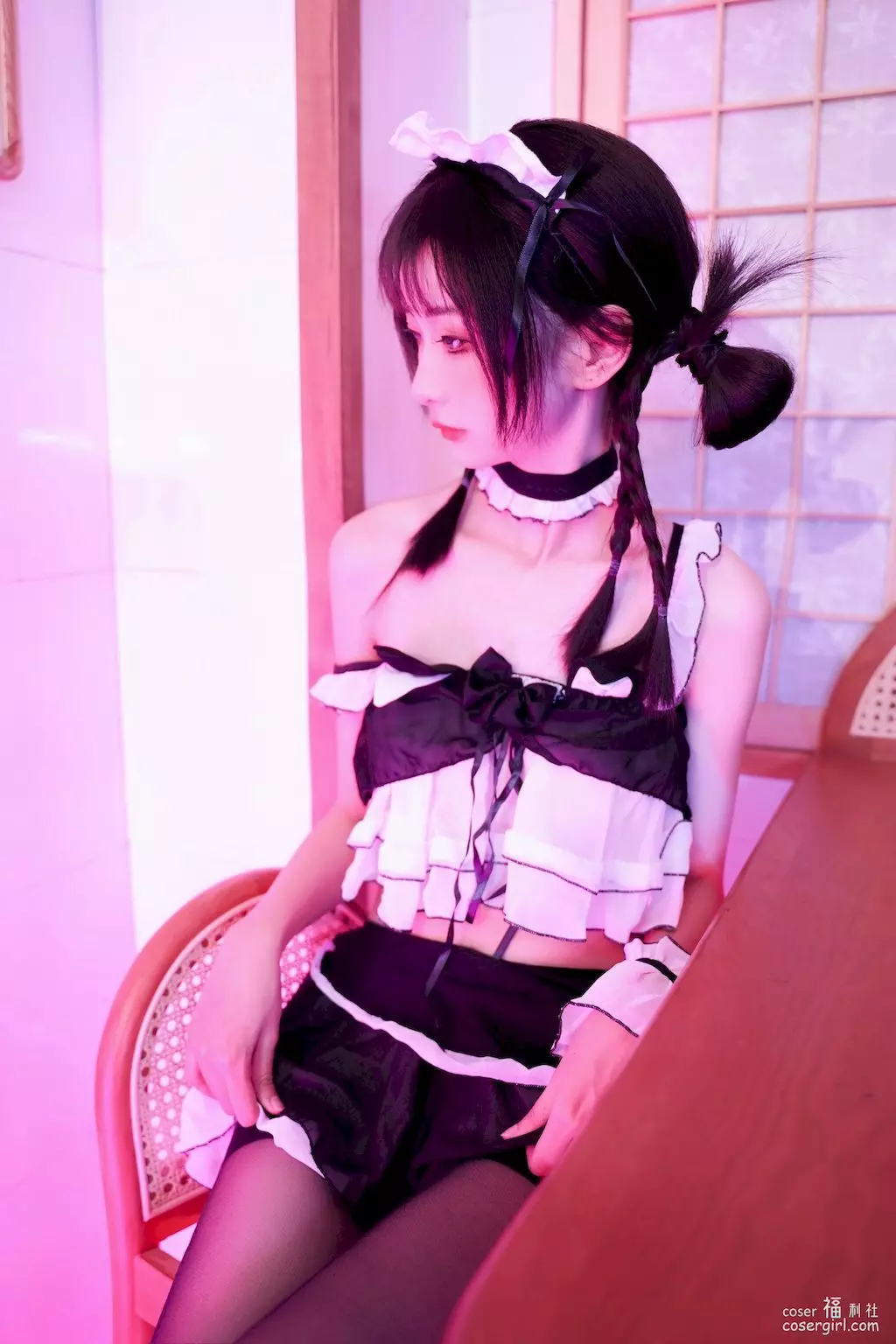 图片[5]-花音栗子（金鱼） 私家女仆 美女写真集图片欣赏 - coser福利社-coser福利社