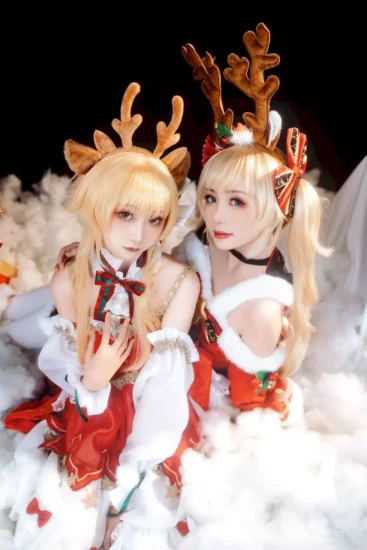 花音栗子-金鱼 Merry Cheistnas 美女写真集图片欣赏-coser福利社