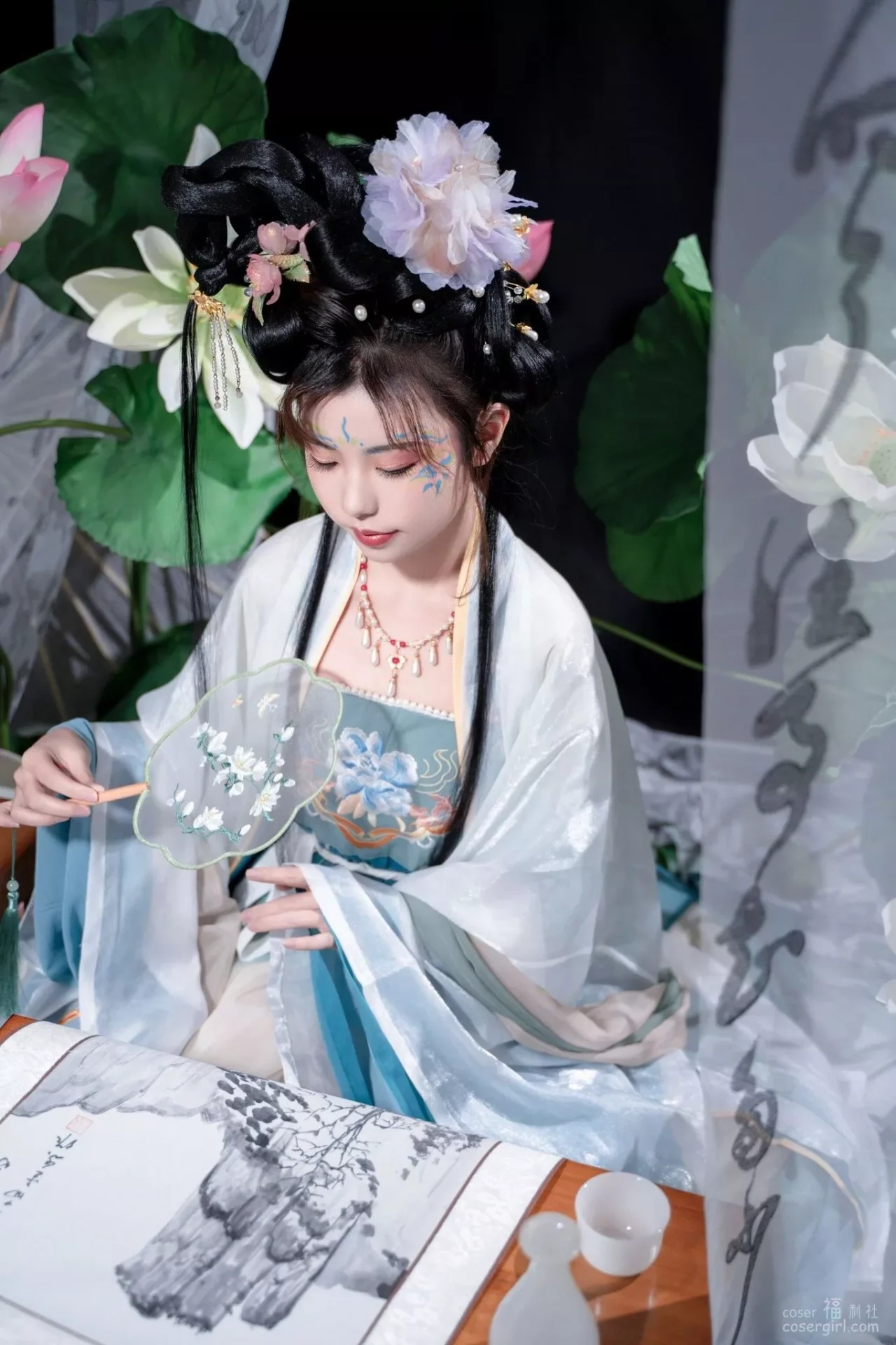 图片[6]-喵小吉-古风•月华清 美女写真图片欣赏 - coser福利社-coser福利社