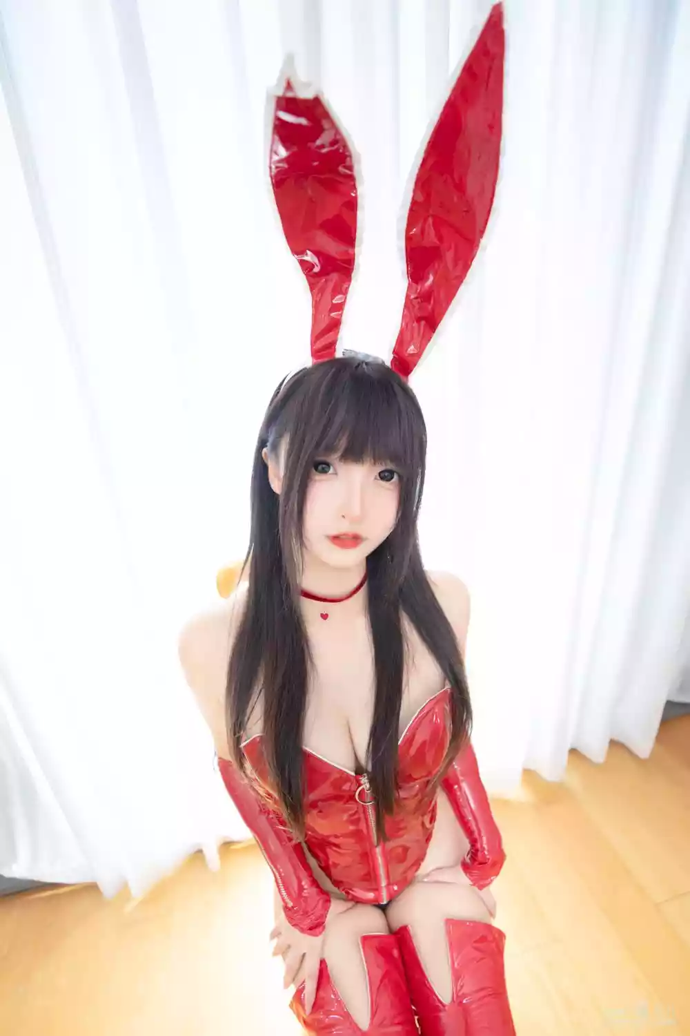 图片[6]-神楽坂真冬 红兔迎春 美女写真图片欣赏 - coser福利社-coser福利社