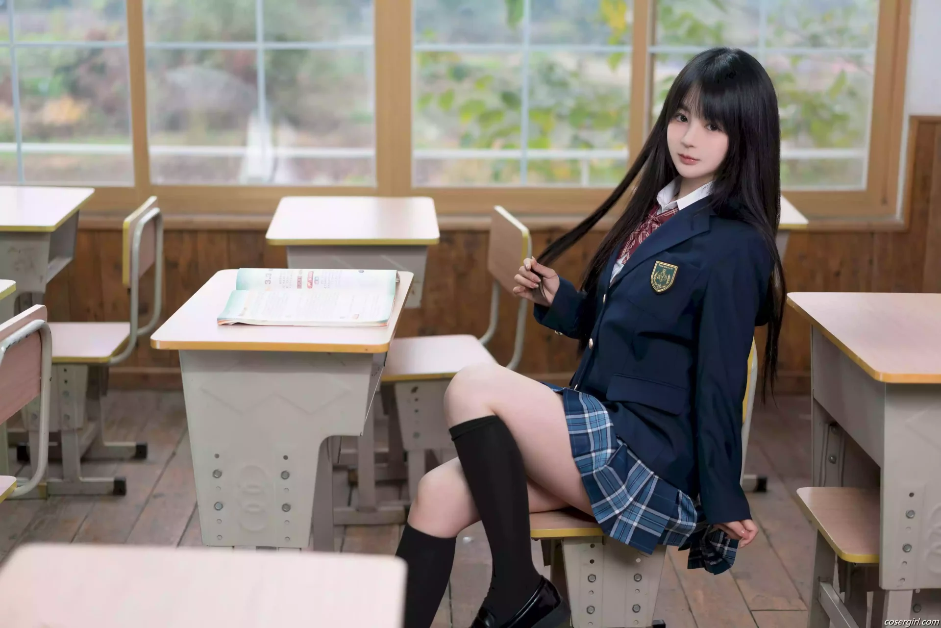 图片[3]-桜井宁宁 放课后jk 美女写真图片欣赏 - coser福利社-coser福利社