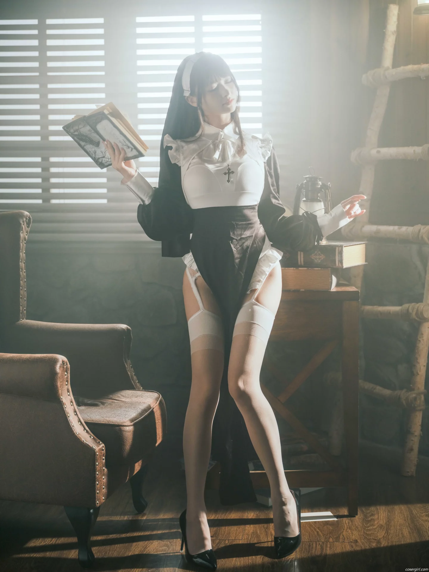 图片[5]-河豚抚子 修女 美女写真图片欣赏 - coser福利社-coser福利社