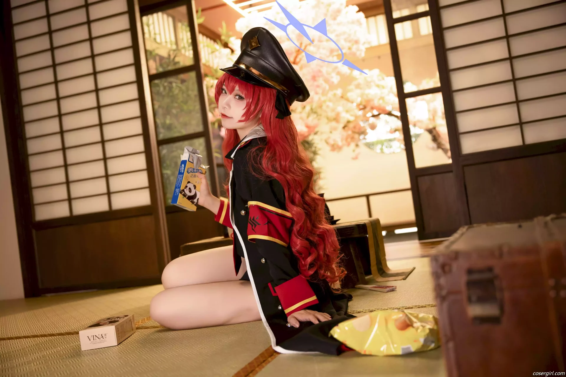 图片[1]-G44不会受伤 碧蓝档案 伊吕波 美女写真图片欣赏 - coser福利社-coser福利社