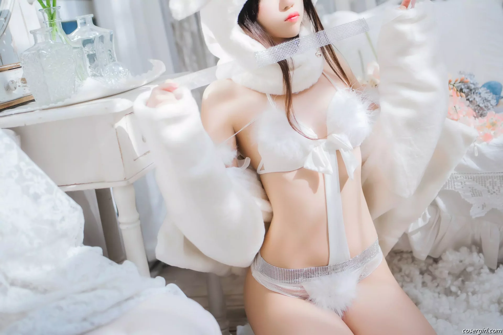 图片[4]-桜桃喵 小白兔 美女写真图片欣赏 - coser福利社-coser福利社