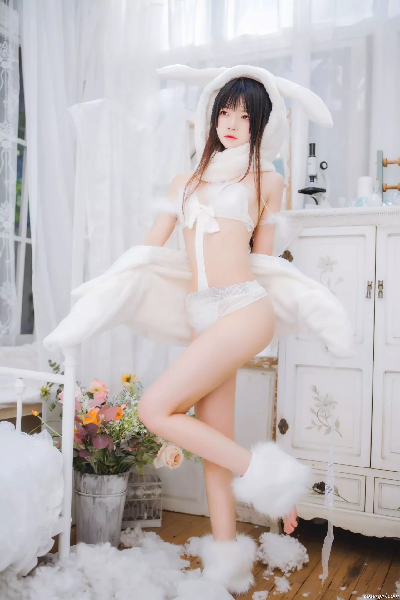 图片[7]-桜桃喵 小白兔 美女写真图片欣赏 - coser福利社-coser福利社
