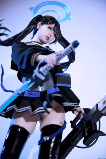 G44不会受伤 碧蓝档案 猫塚响 美女写真图片欣赏-coser福利社