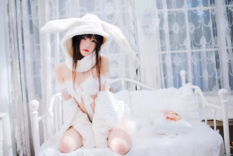 桜桃喵 小白兔 美女写真图片欣赏-coser福利社