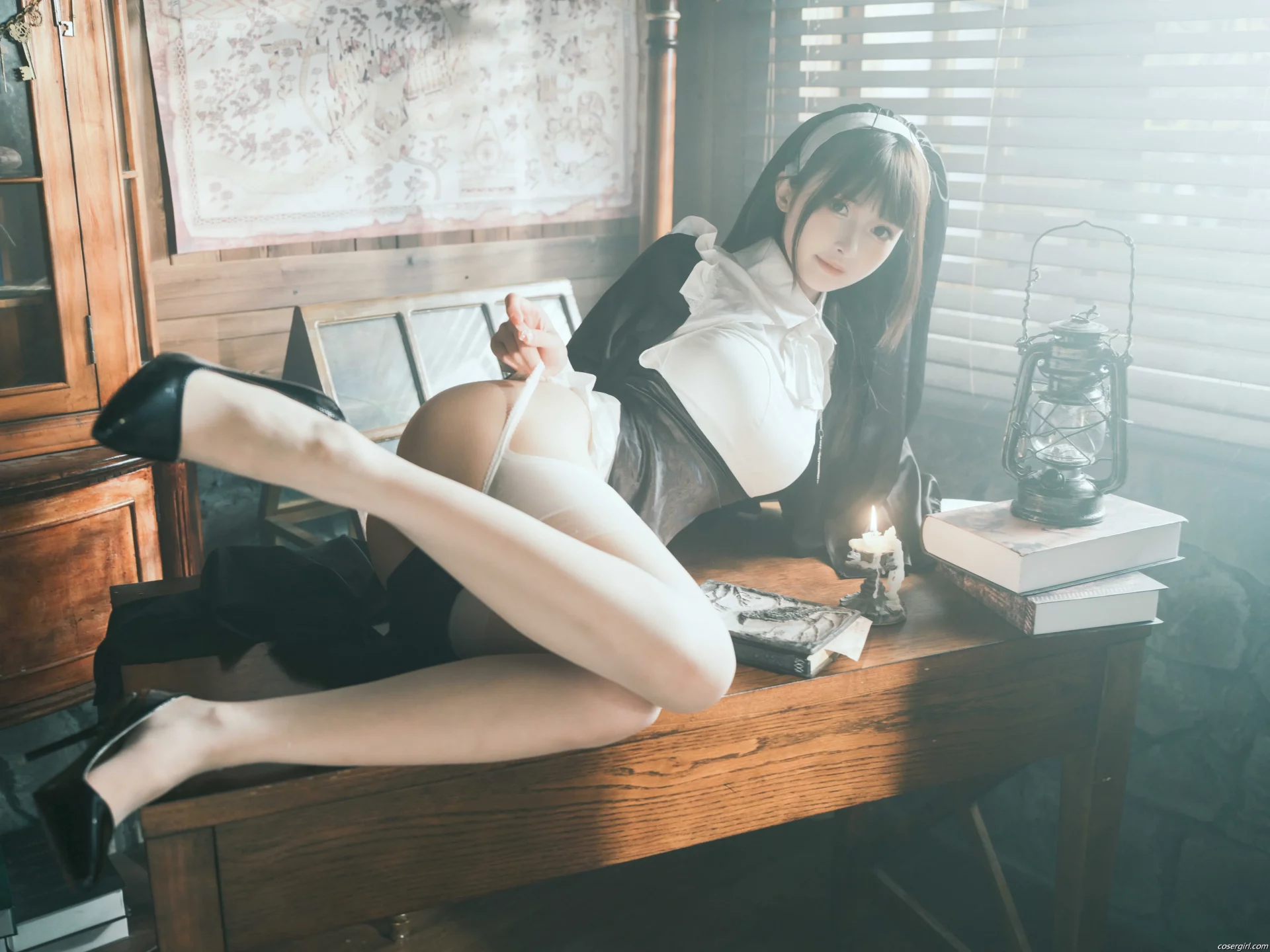 图片[4]-河豚抚子 修女 美女写真图片欣赏 - coser福利社-coser福利社