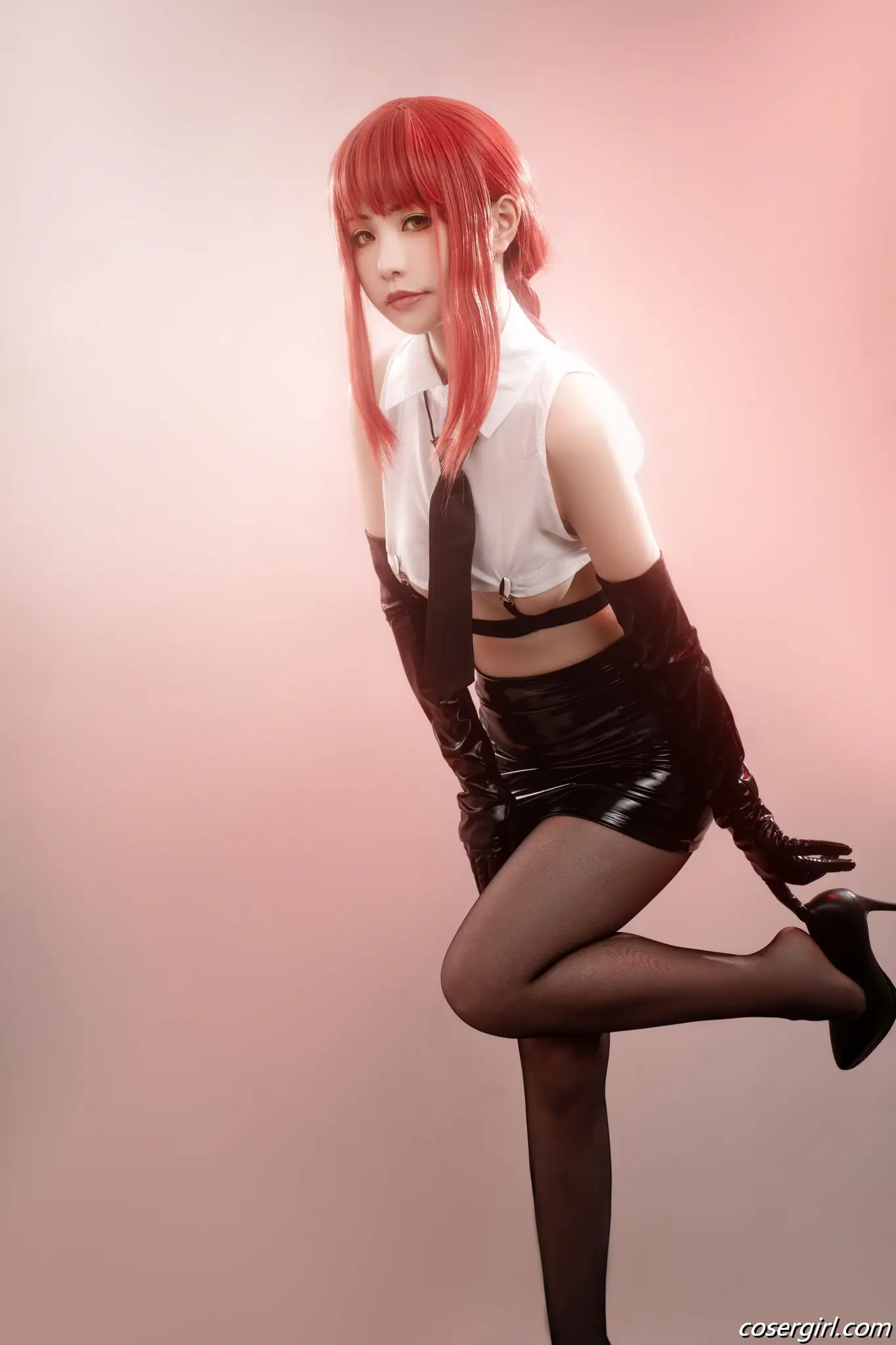 图片[2]-爆机少女喵小吉 《电锯人 玛奇玛》美女写真图片欣赏 - coser福利社-coser福利社