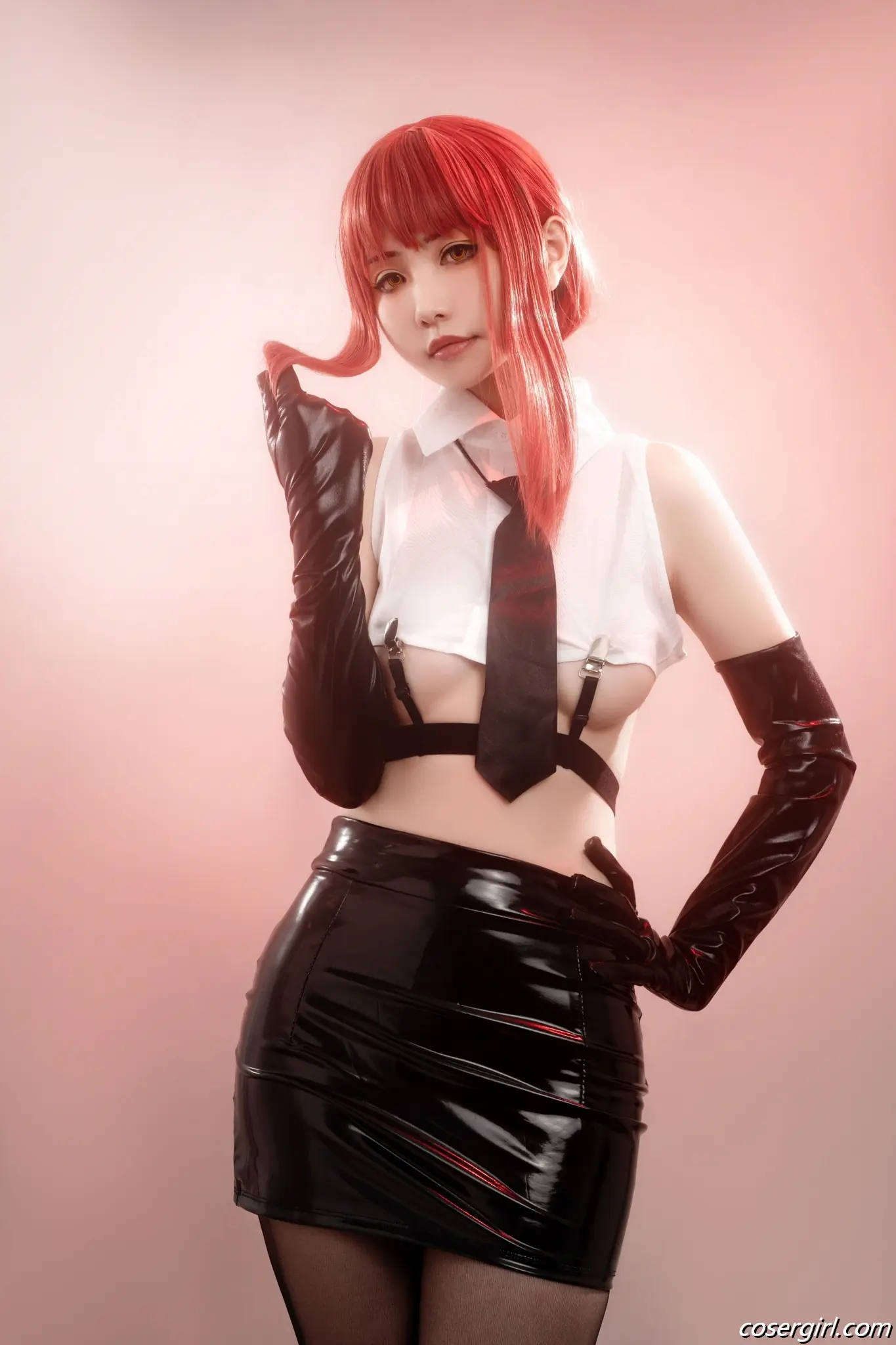 图片[3]-爆机少女喵小吉 《电锯人 玛奇玛》美女写真图片欣赏 - coser福利社-coser福利社