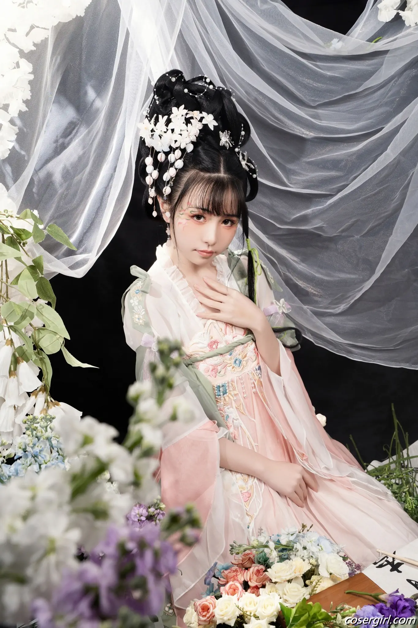 图片[3]-爆机少女喵小吉 《花间集》美女写真图片欣赏 - coser福利社-coser福利社