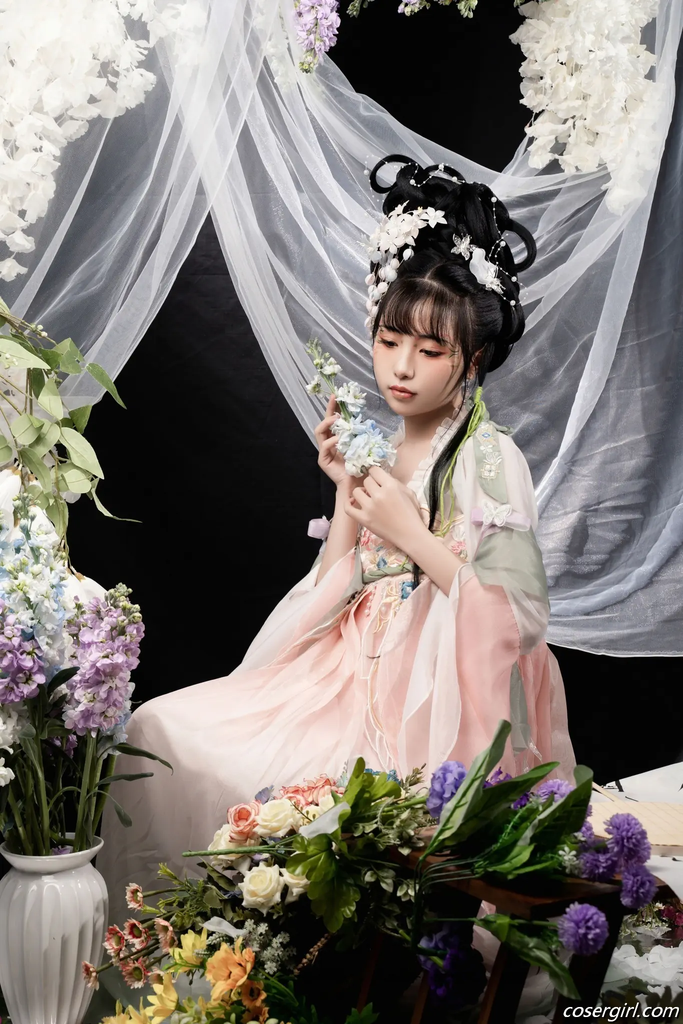 图片[4]-爆机少女喵小吉 《花间集》美女写真图片欣赏 - coser福利社-coser福利社