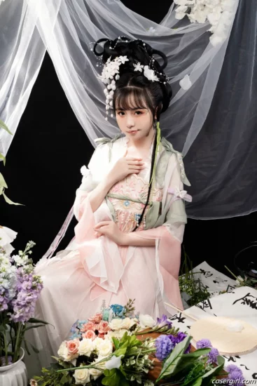 爆机少女喵小吉 《花间集》美女写真图片欣赏-coser福利社