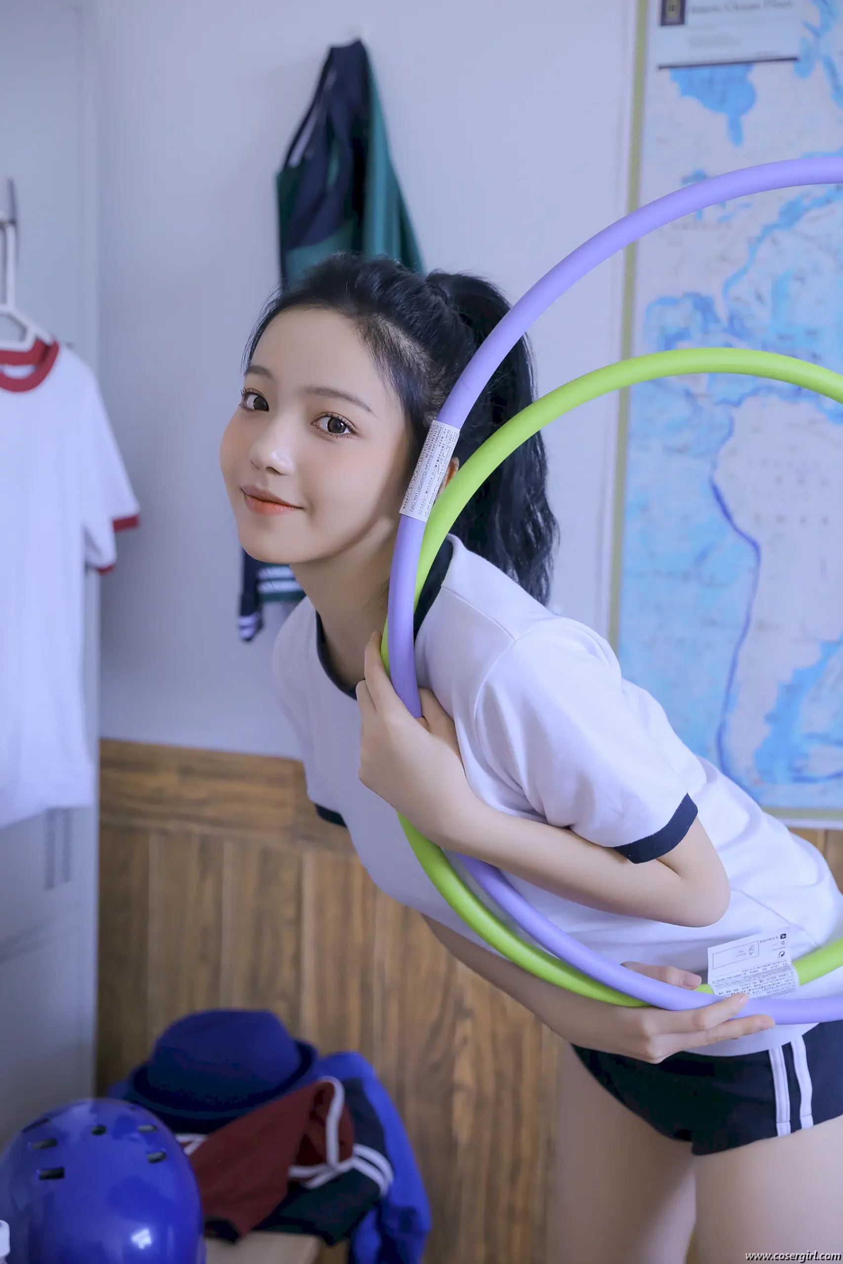 兮嘻嘻 下节体育课 美女写真图片欣赏