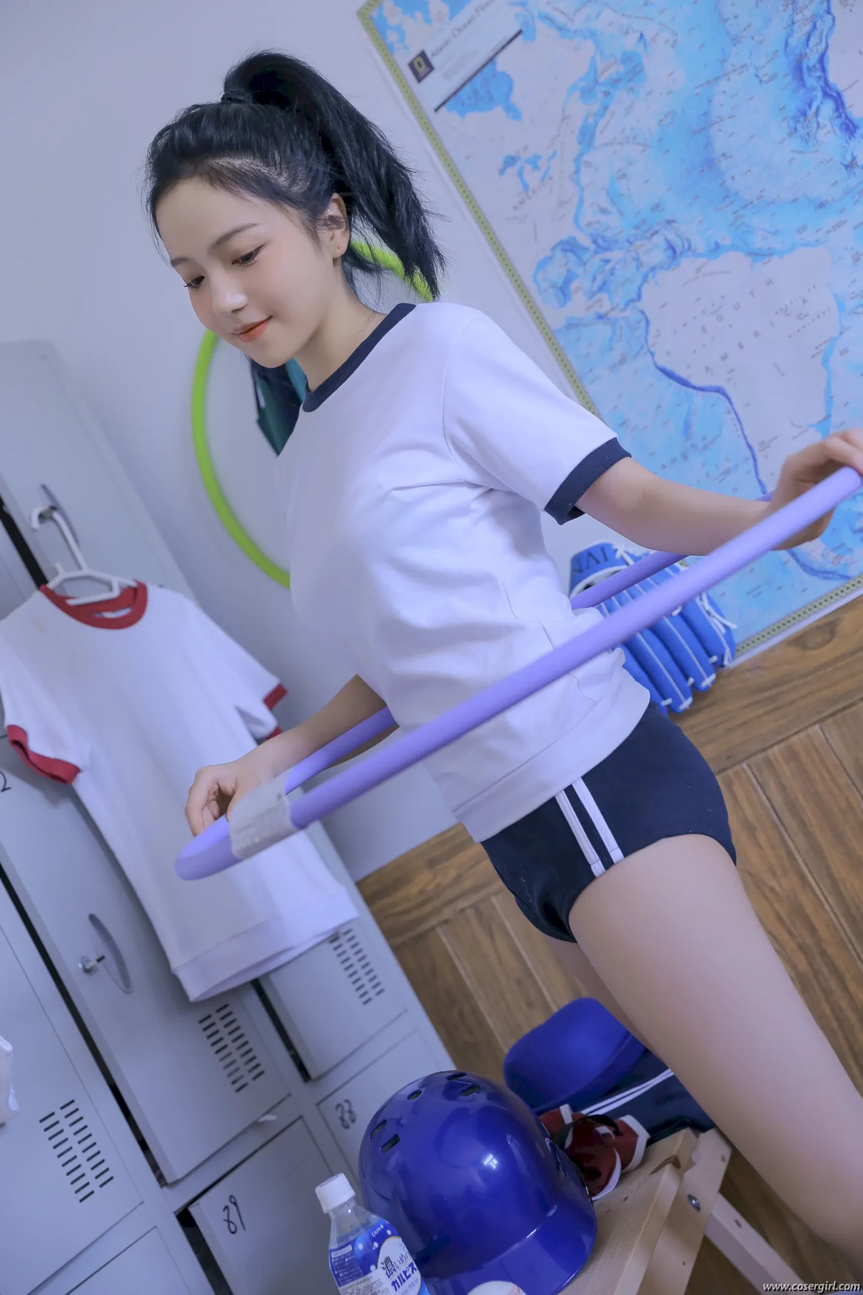 兮嘻嘻 下节体育课 美女写真图片欣赏