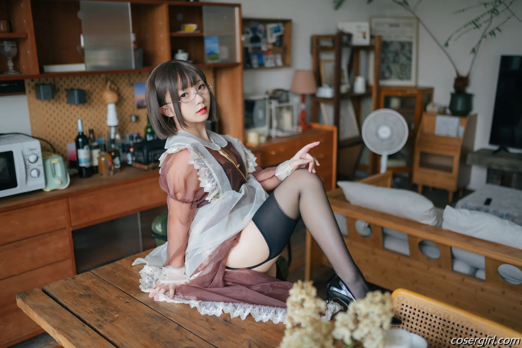 图片[14]-花铃 透明女仆 美女写真图片欣赏 - coser福利社-coser福利社