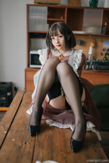 花铃 透明女仆 美女写真图片欣赏-coser福利社