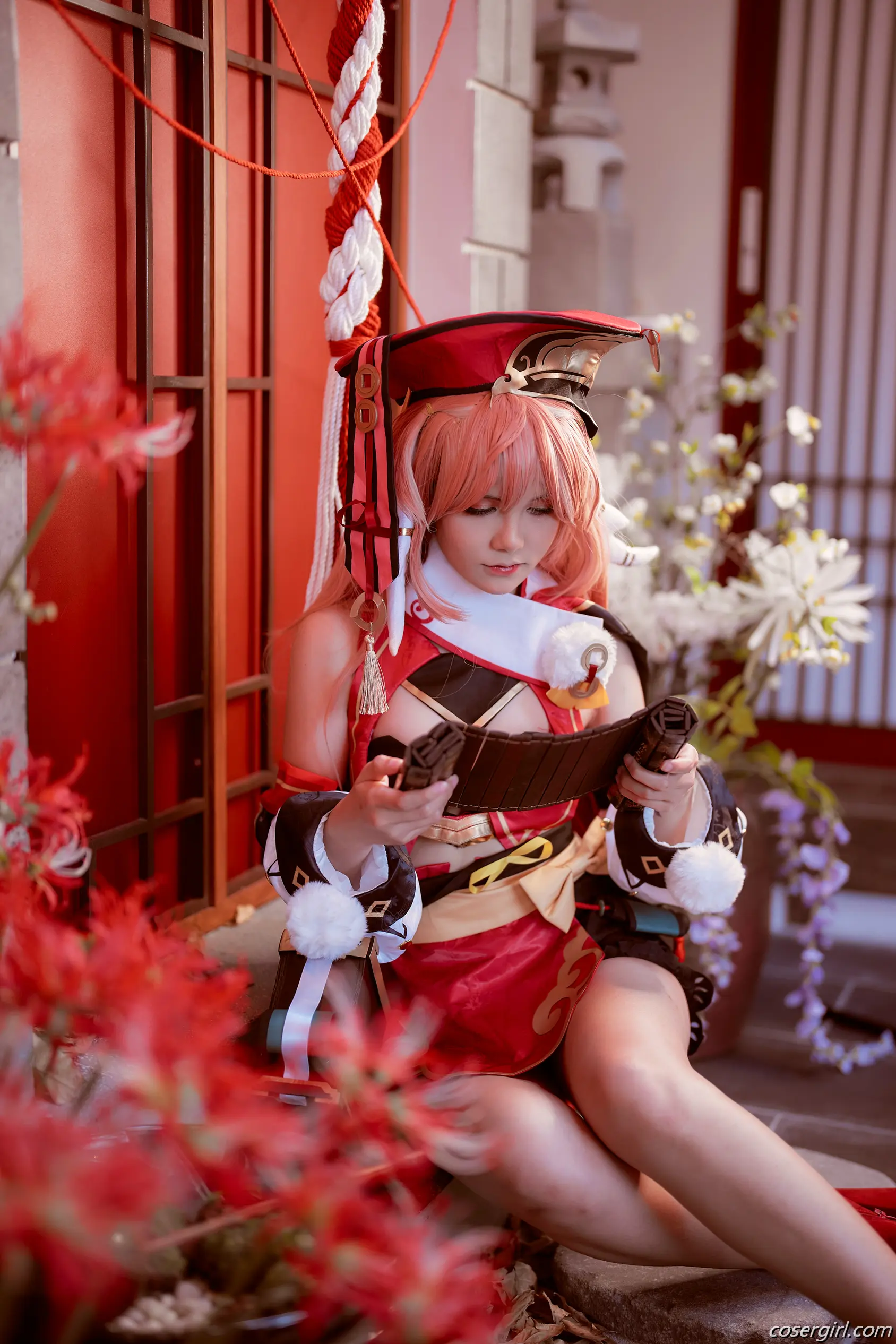 图片[11]-Joyce 原神 烟绯 美女写真图片欣赏 - coser福利社-coser福利社