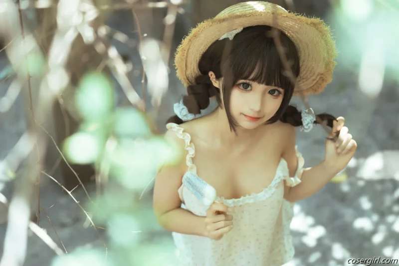 蠢沫沫 乡下妹妹 SSR级 美女写真图片欣赏-coser福利社