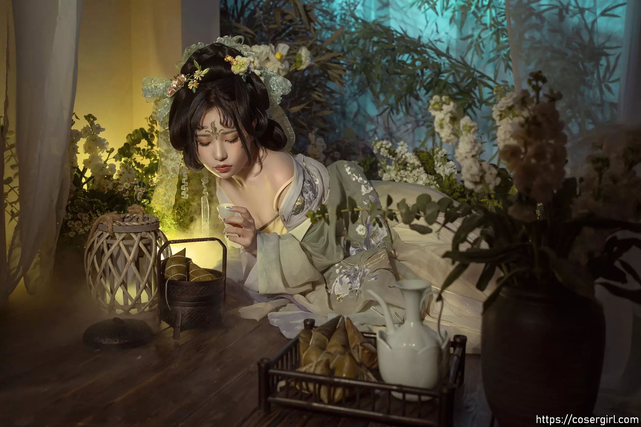 图片[6]-喵小吉端午古风汉服写真《浣溪沙》 - coser福利社在线观看-coser福利社