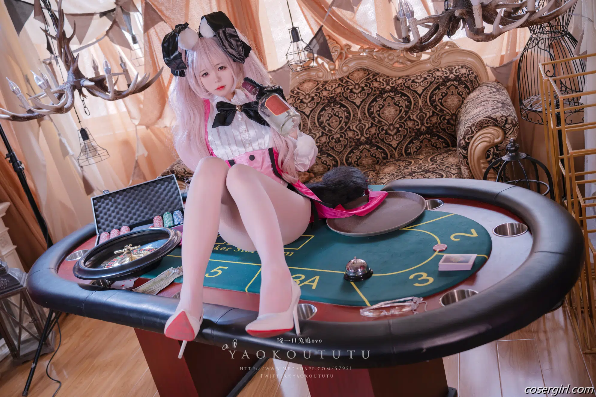 黏黏团子兔 咬一口兔娘ovo 六月订阅 高扬斯卡娅兔女郎