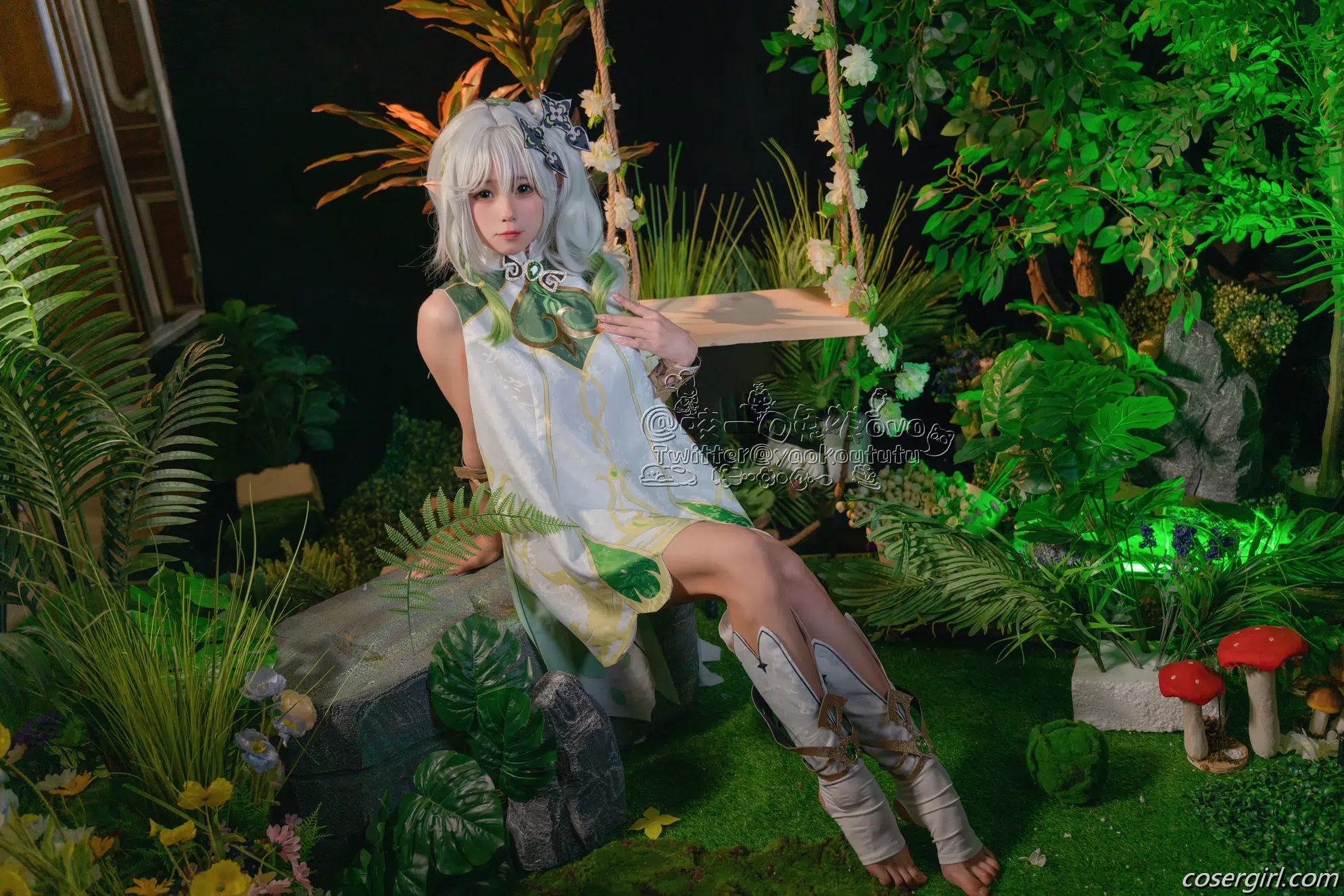 黏黏团子兔 万年萝莉纳西妲