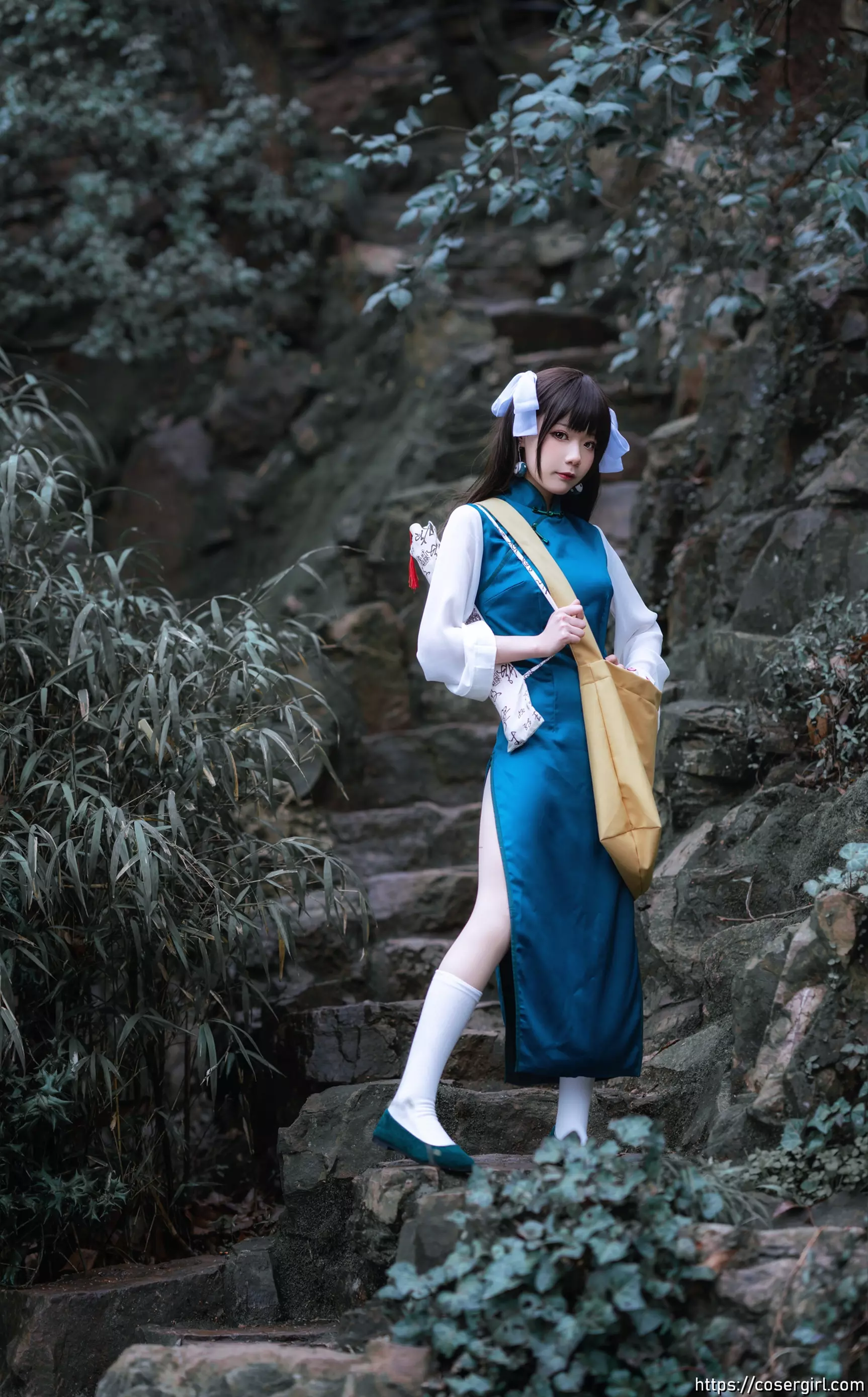 图片[1]-王胖胖u VOL.010 小道友旗袍 - coser福利社-coser福利社