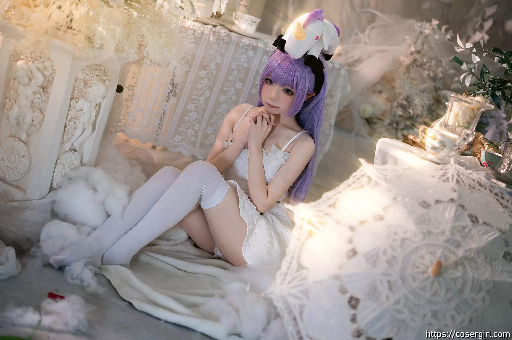 图片[3]-王胖胖u VOL.012 独角兽睡衣 - coser福利社-coser福利社