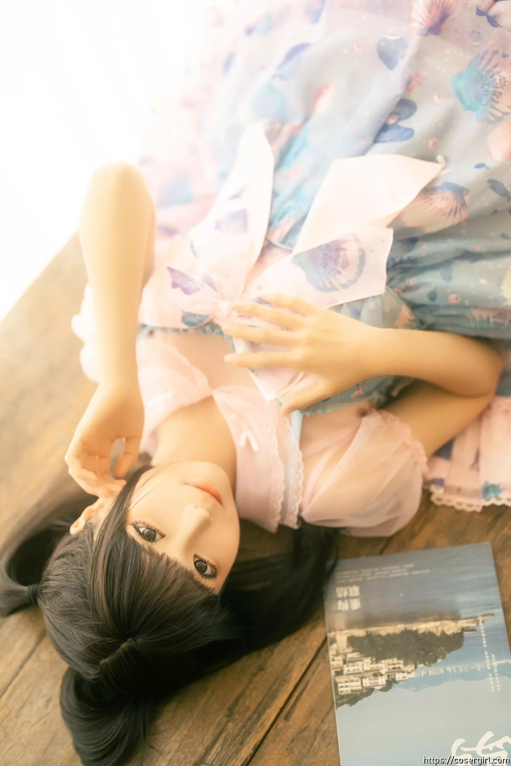 图片[3]-蠢沫沫 可爱粉裙 - coser福利社-coser福利社