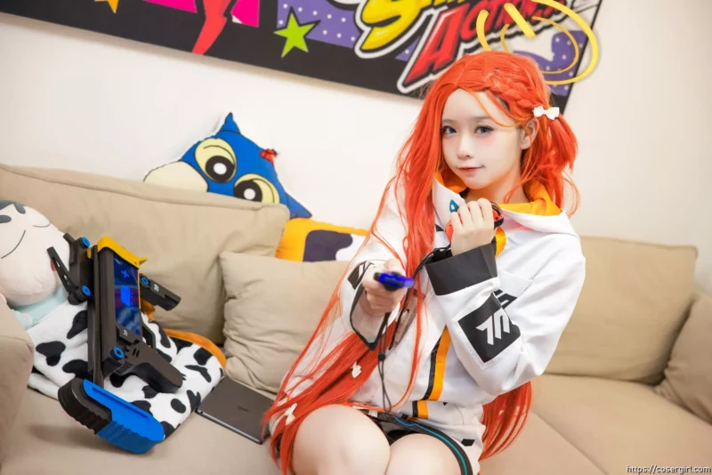 G44不会受伤 NO.085 碧蓝档案 花冈柚子-coser福利社