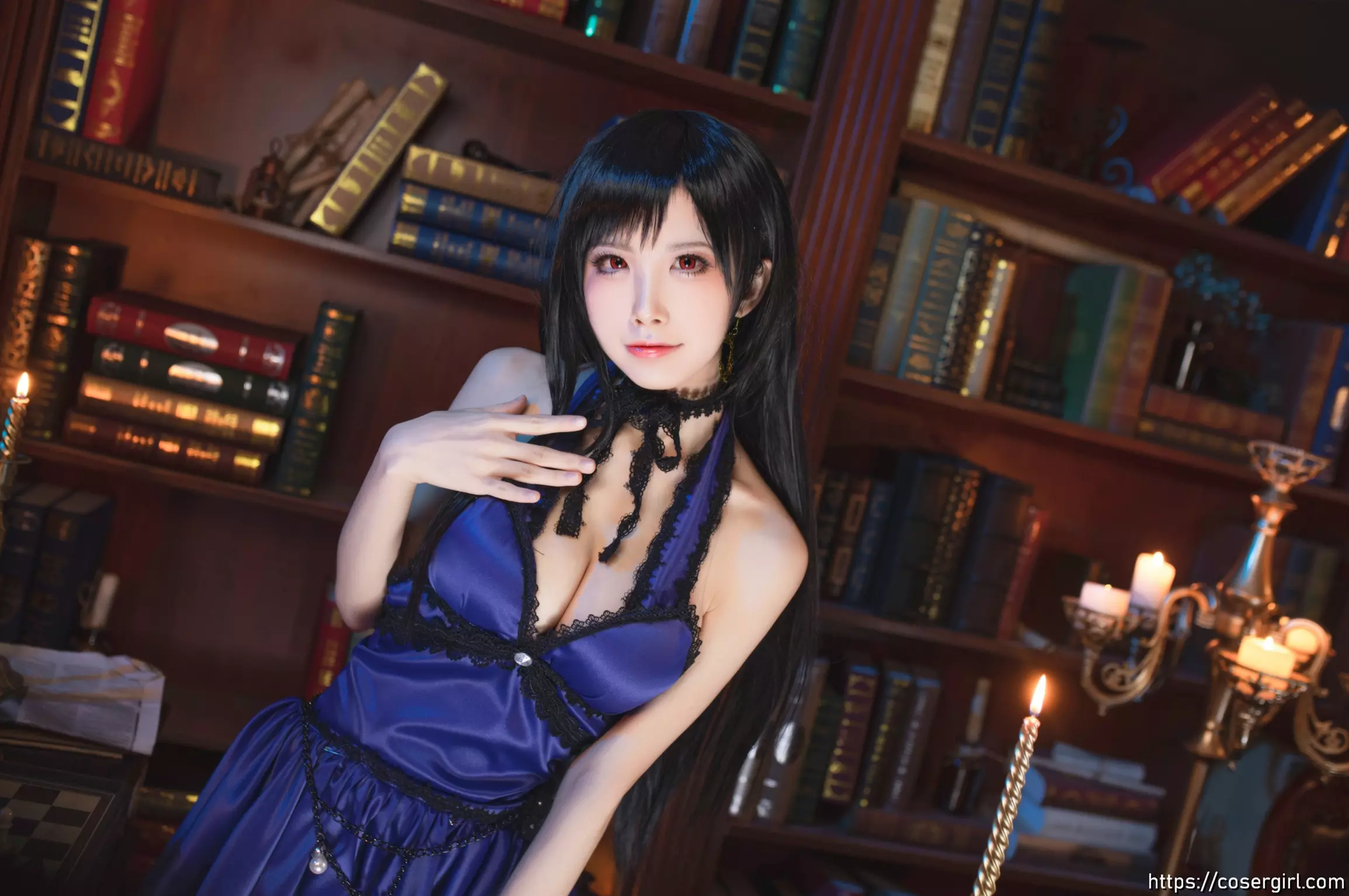 图片[4]-水淼Aqua 蒂法旗袍和礼服 - coser福利社-coser福利社