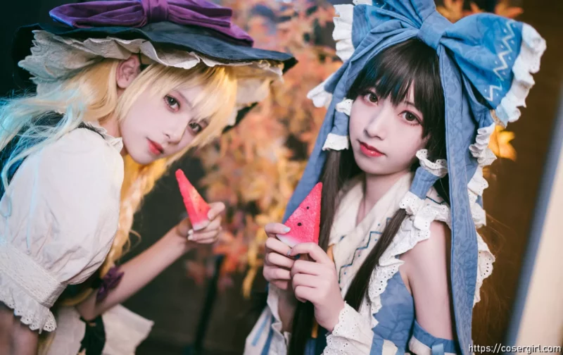 腥味猫罐 NO.006 魔理沙&渡边芥子 青灵梦-coser福利社