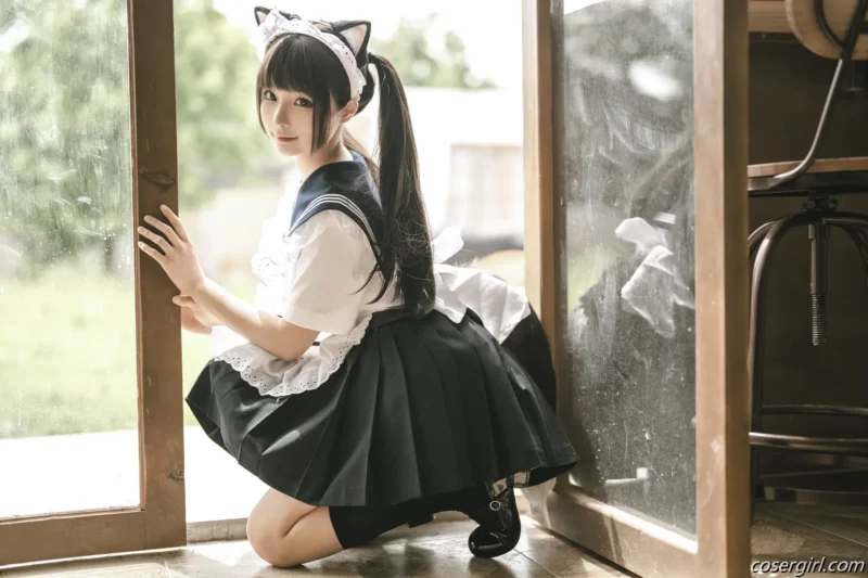 蠢沫沫 猫猫女仆 美女写真图片欣赏-coser福利社