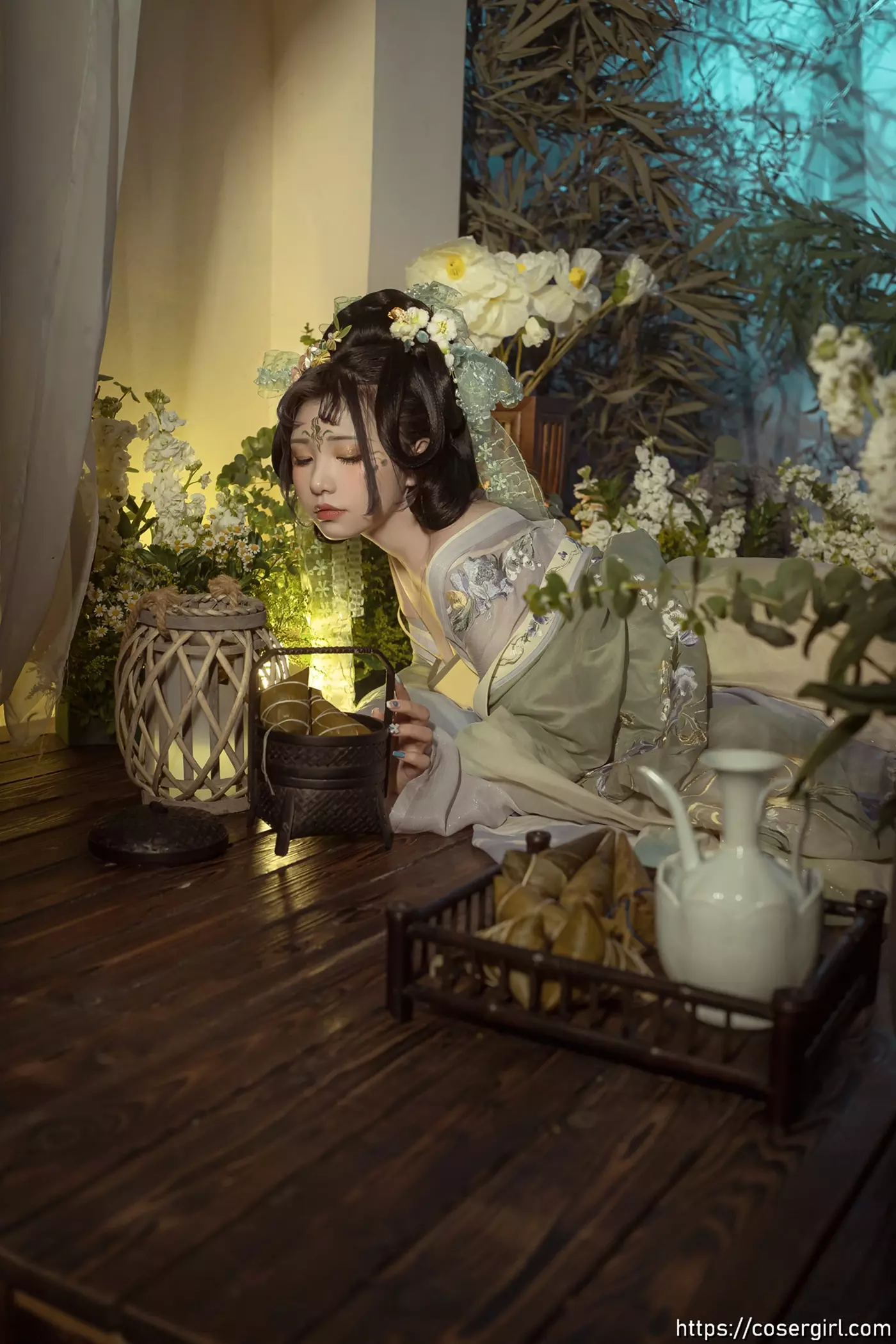 图片[8]-喵小吉端午古风汉服写真《浣溪沙》 - coser福利社在线观看-coser福利社