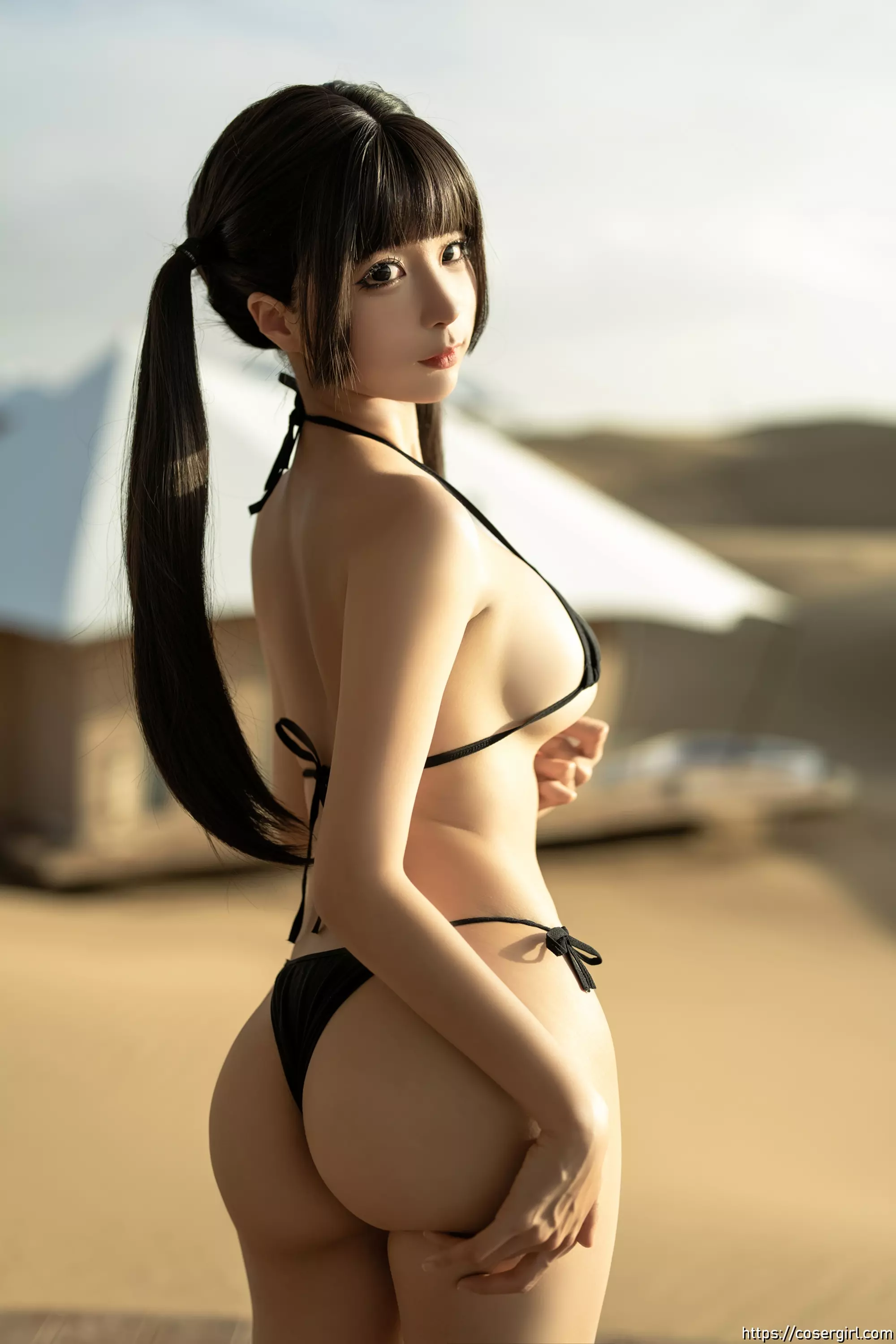 图片[5]-蠢沫沫 沙漠比基尼 - coser福利社-coser福利社
