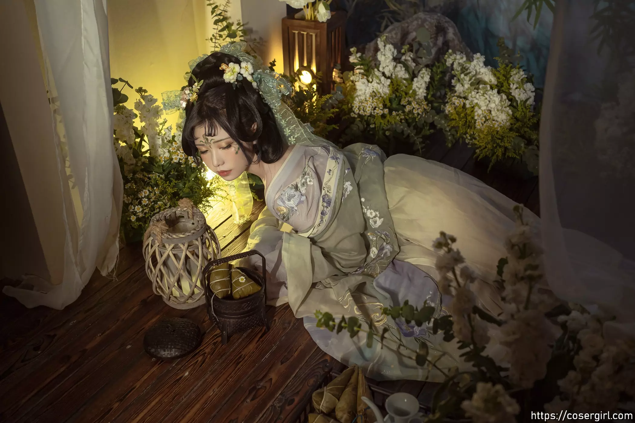 图片[9]-喵小吉端午古风汉服写真《浣溪沙》 - coser福利社在线观看-coser福利社