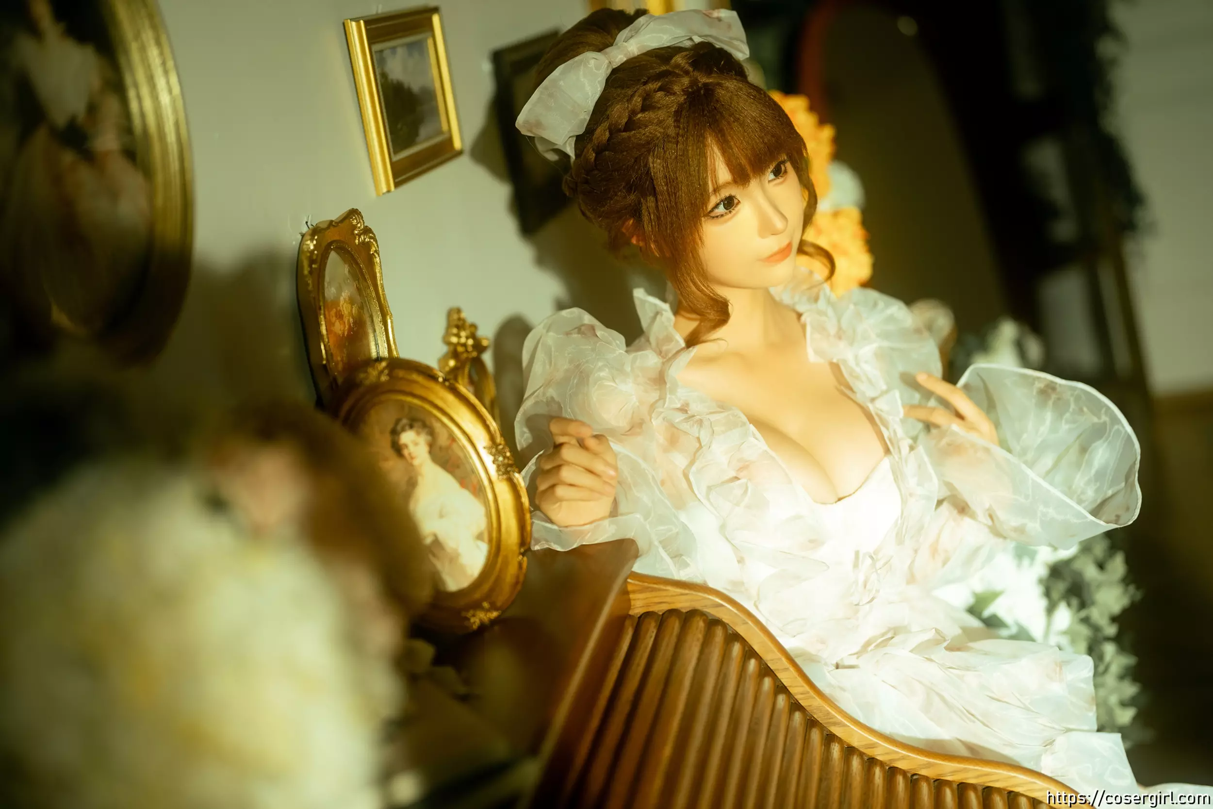 图片[1]-蠢沫沫 欧式女仆 - coser福利社-coser福利社
