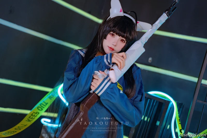 黏黏团子兔 兔兔班车 No.2 霞沢美游 美女写真图片欣赏-coser福利社